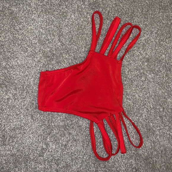 NWOT - Red Bathing Suit - Fits like XS or S!!! - Picture 4 of 5
